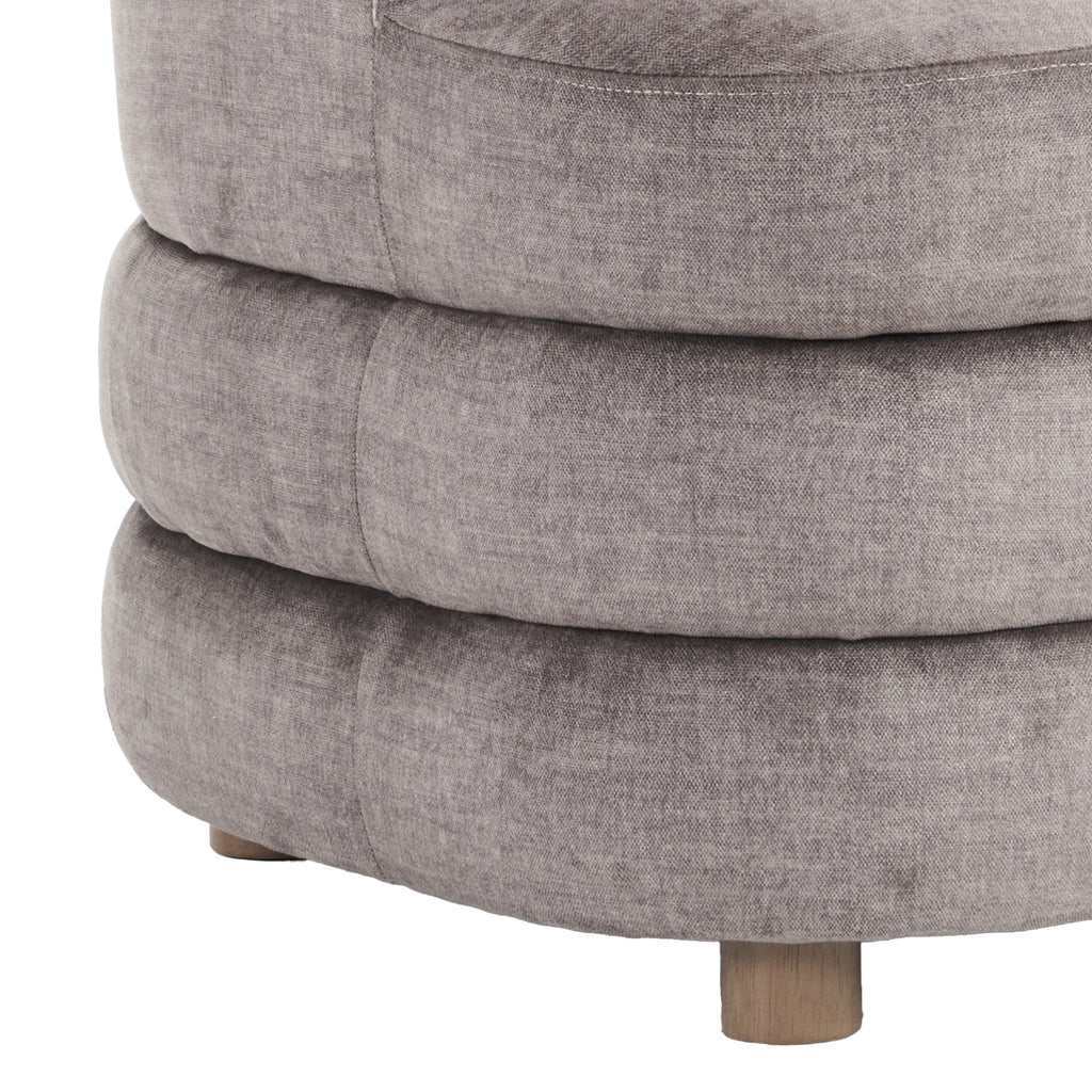 Dorian Accent Chair (Dark Taupe)