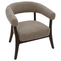 Surin Accent Chair (Brown and Walnut)