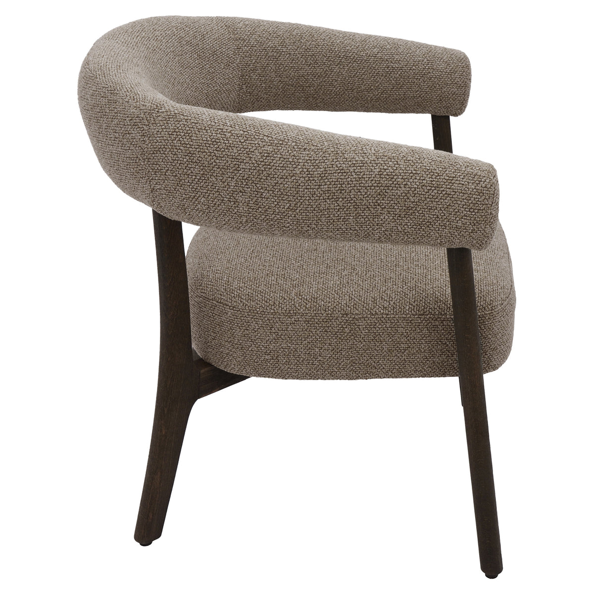 Surin Accent Chair (Brown and Walnut)