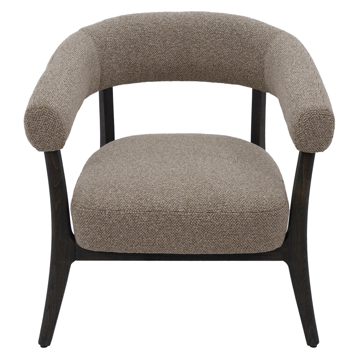 Surin Accent Chair (Brown and Walnut)