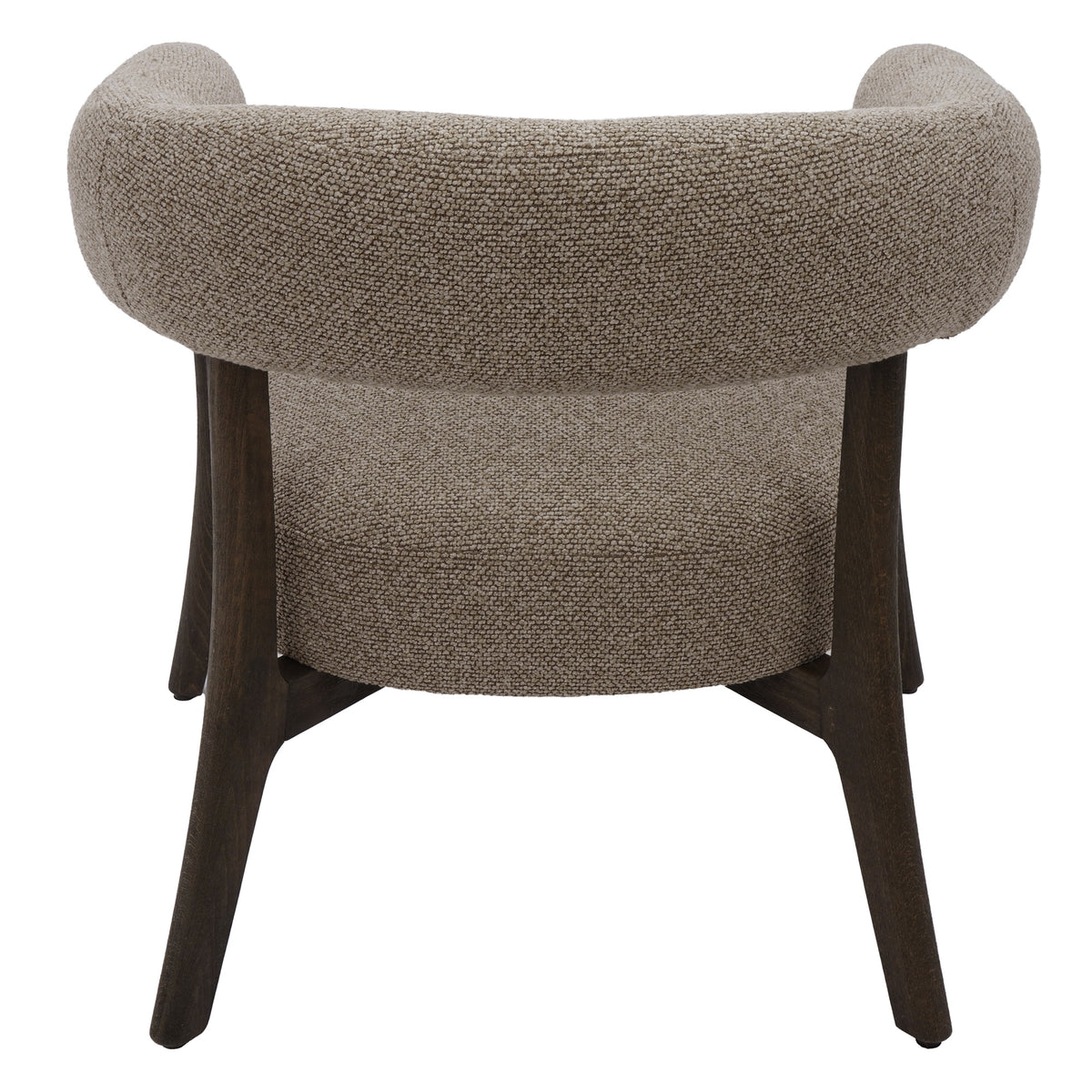 Surin Accent Chair (Brown and Walnut)