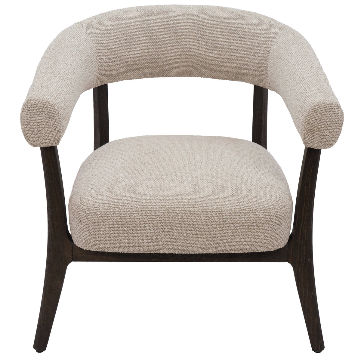 Surin Accent Chair (Oat and Walnut)