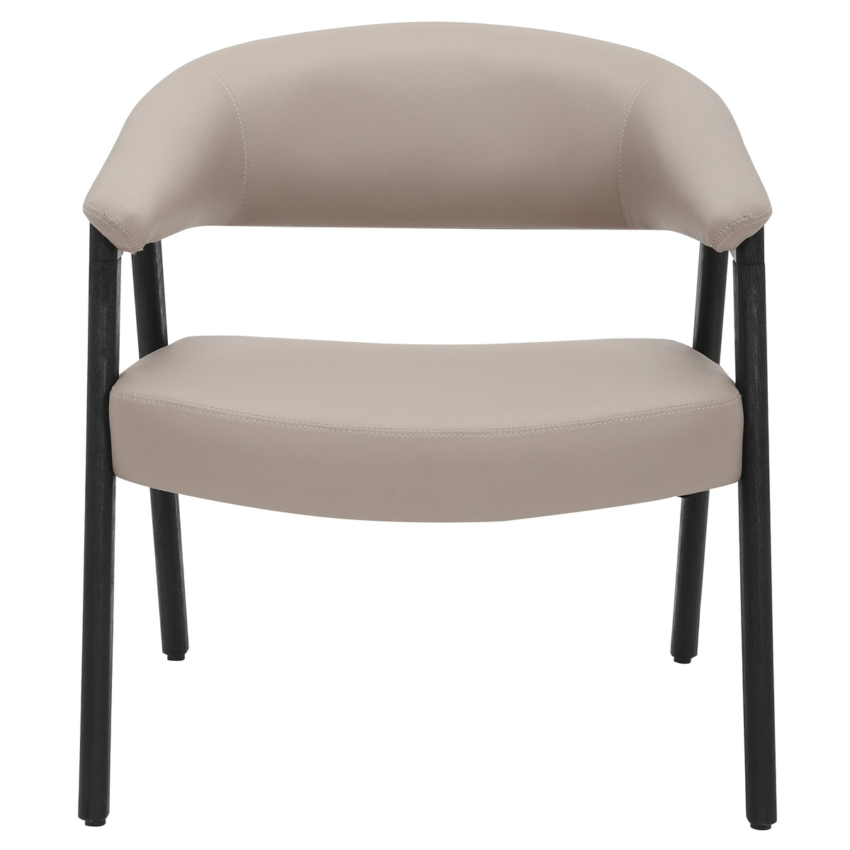 Bexley Accent Chair (Mushroom and Black)
