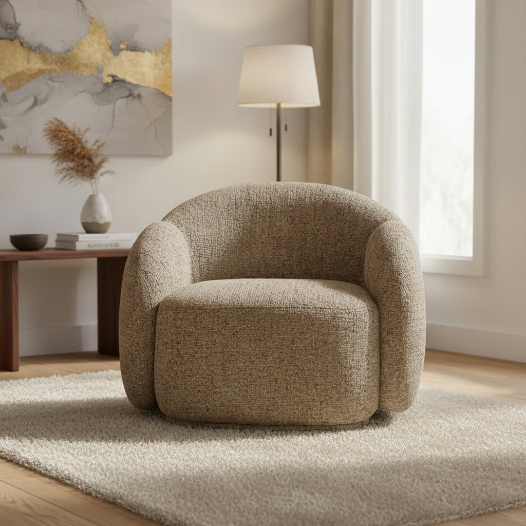 Amriel Accent Chair (Brown Multi-Tone)