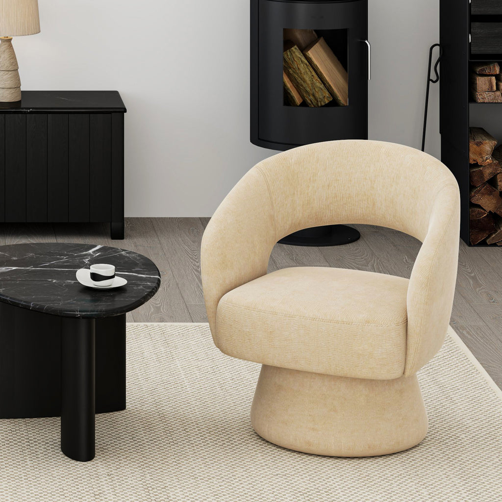 Santo Accent Chair (Beige)