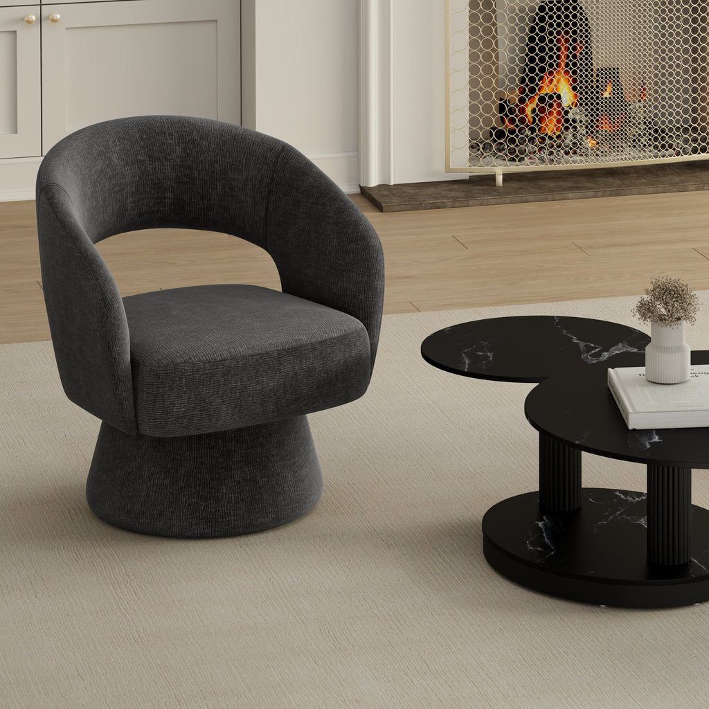 Santo Accent Chair (Charcoal)