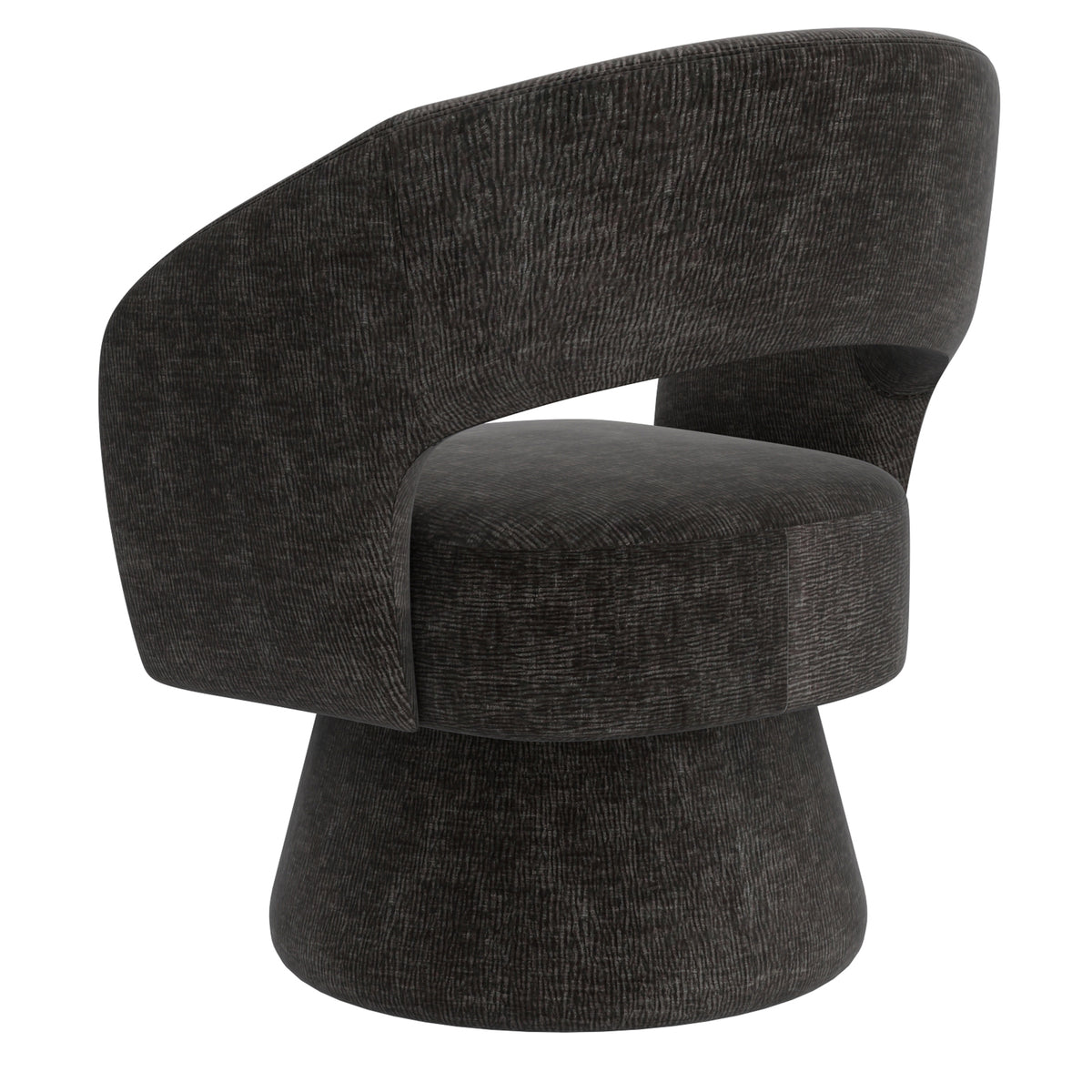 Santo Accent Chair (Charcoal)