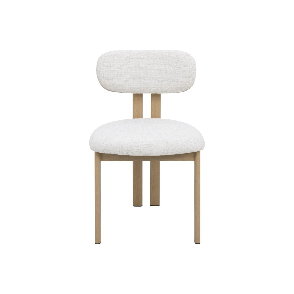 Dining Chair (Oak/Ivory) (Set of 2)