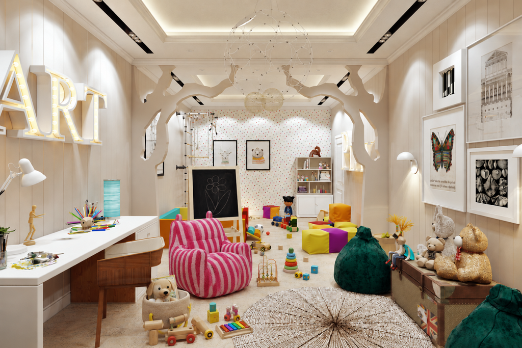 Kids' Chair (Pink)