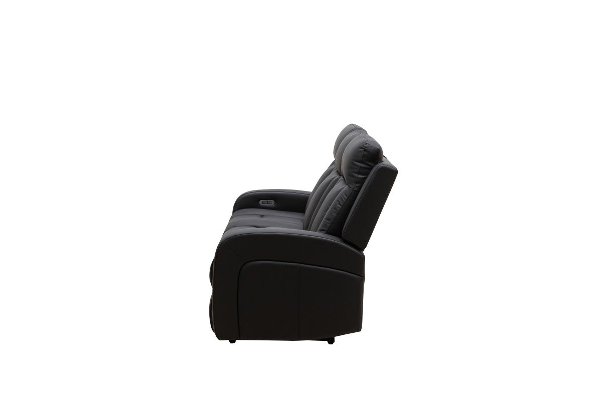 Power Recliner Sofa (Black)