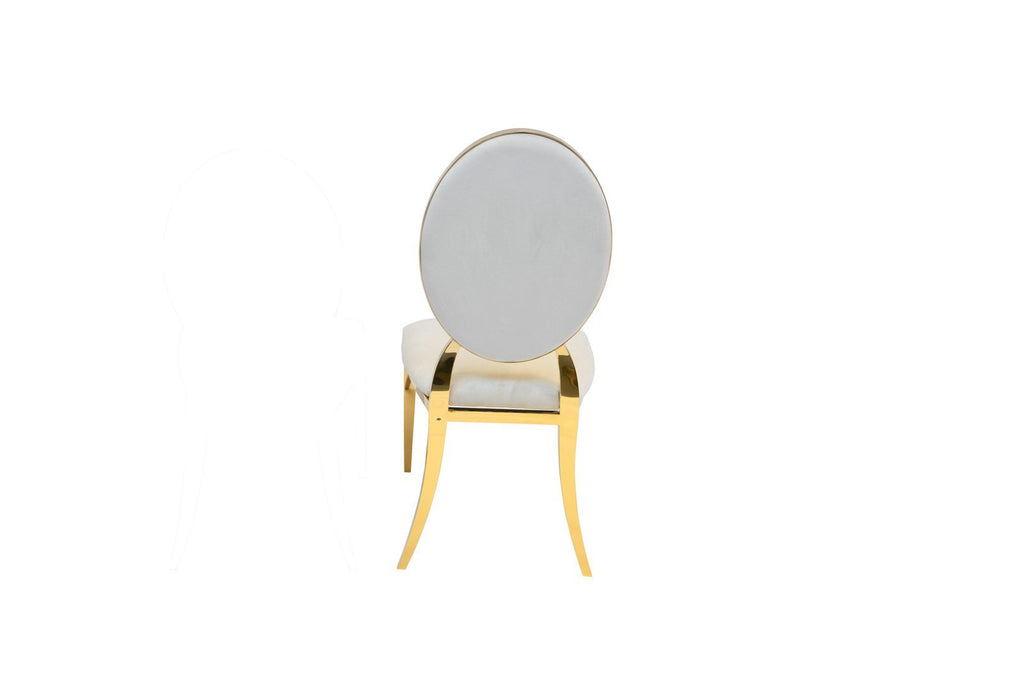 Zara Dining Chair – Gold