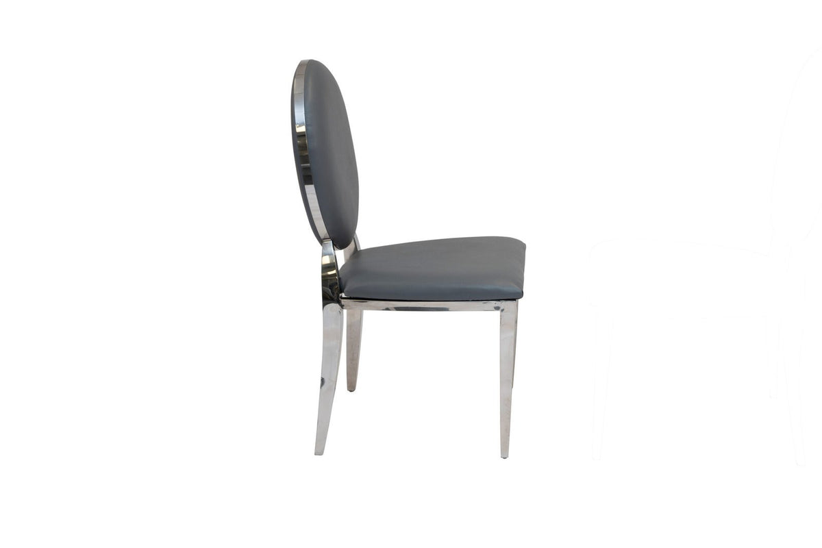 Zara Dining Chair – Silver