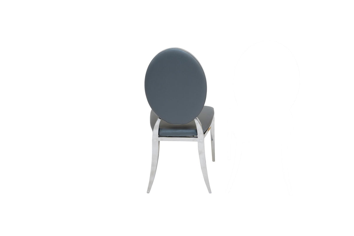 Zara Dining Chair – Silver