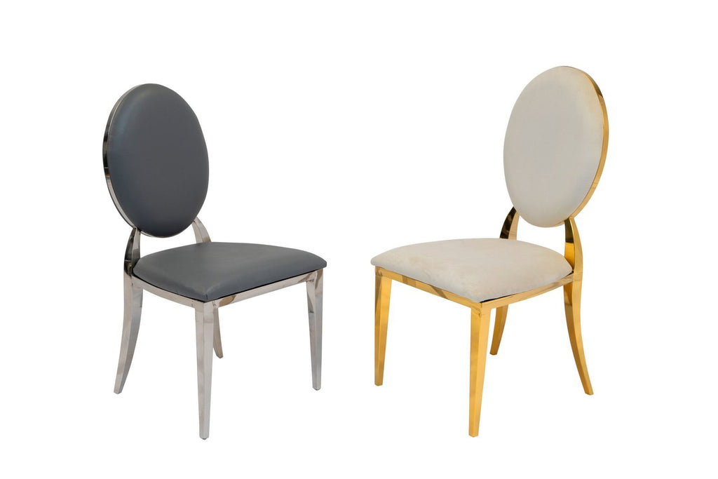 Zara Dining Chair – Silver