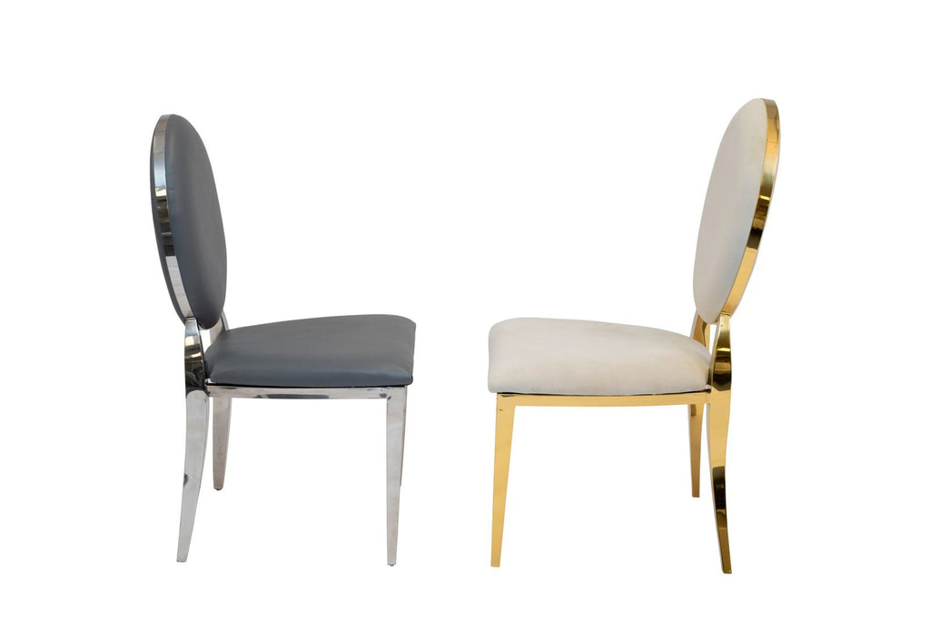 Zara Dining Chair – Silver