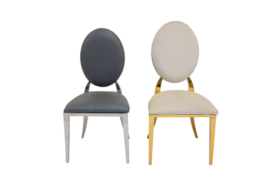 Zara Dining Chair – Silver