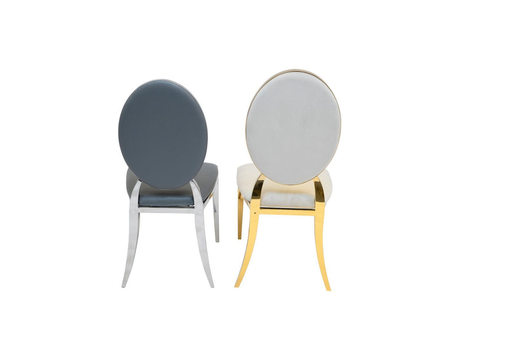 Zara Dining Chair – Silver