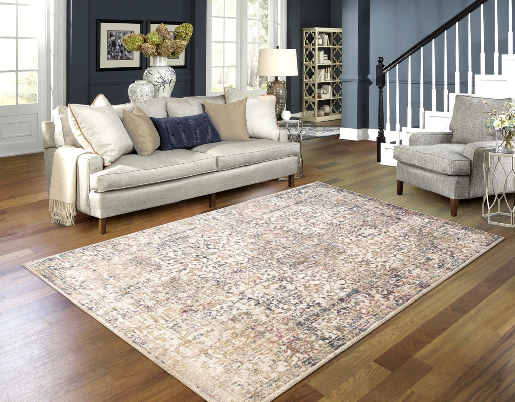 Mercer 5 x 8 Area Rug (Ivory/Beige)