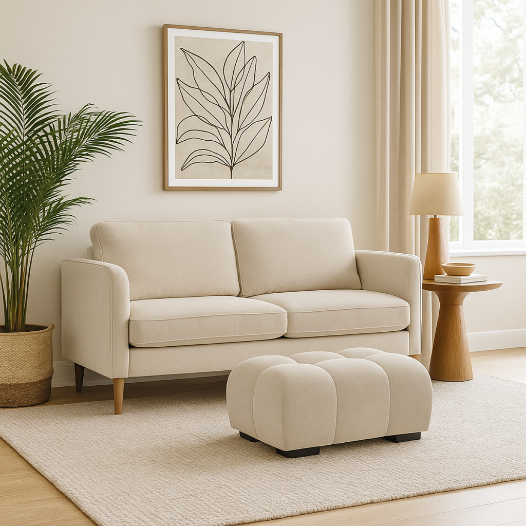 Ottoman (Beige)