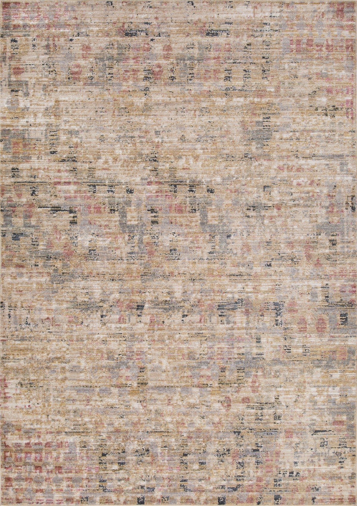 Magnolia 5 x 8 Area Rug (Tan/Brown/Rust)