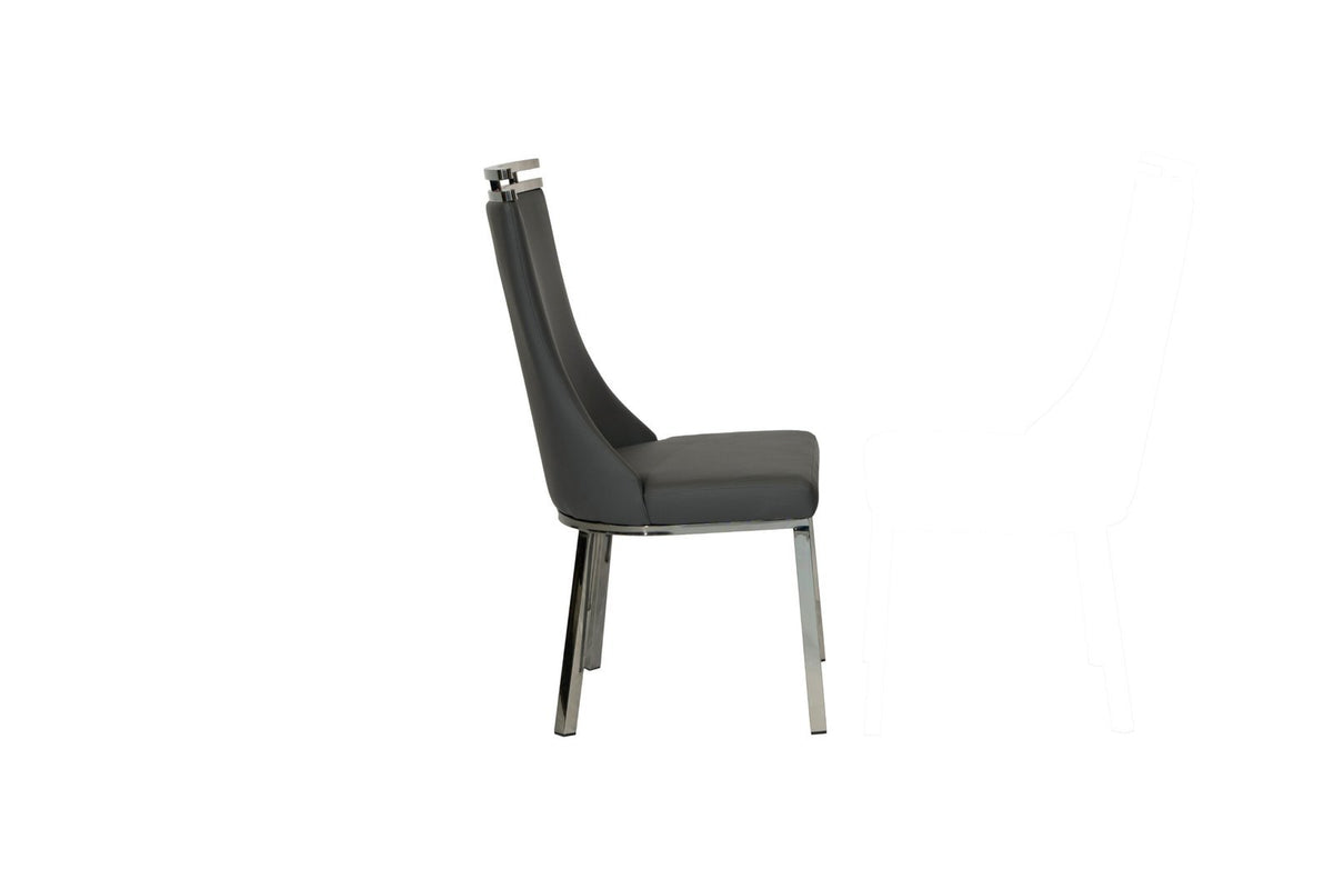 Capri Dining Chair – Black Nickel