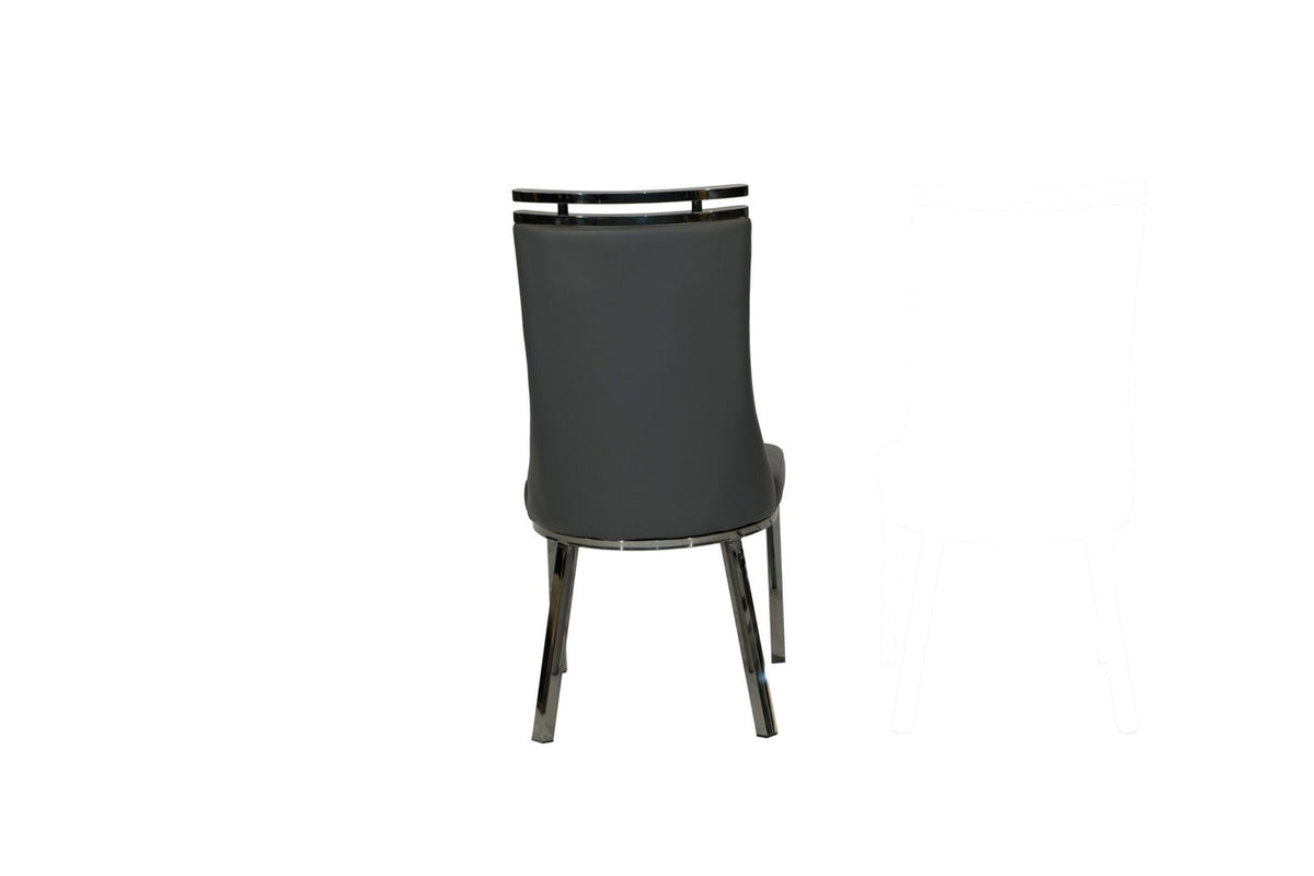 Capri Dining Chair – Black Nickel