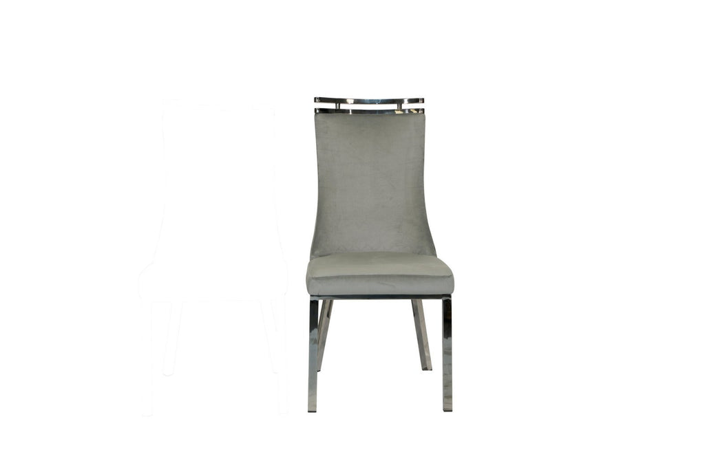 Capri Dining Chair – Black Nickel