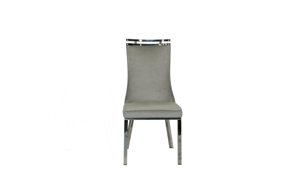 Capri Dining Chair – Black Nickel