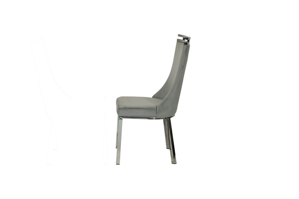 Capri Dining Chair – Black Nickel