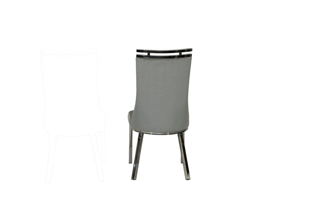 Capri Dining Chair – Black Nickel