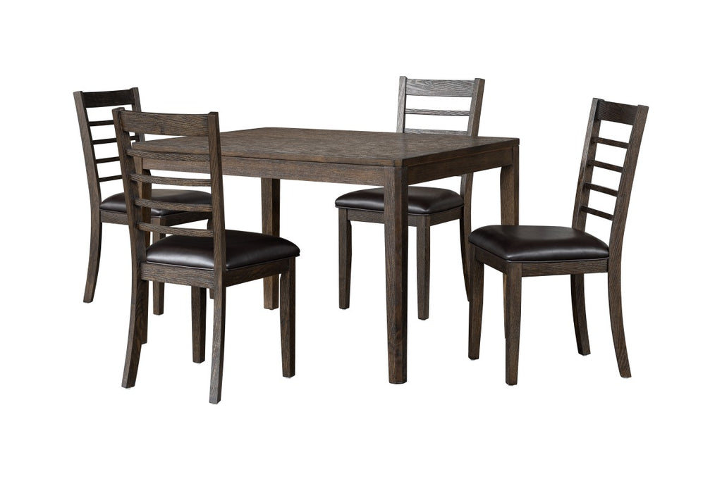 5-Piece Dining Set (Espresso)