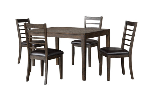 5-Piece Dining Set (Espresso)