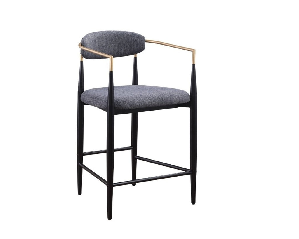Counter Stool (Grey) (Set of 2) - 61327