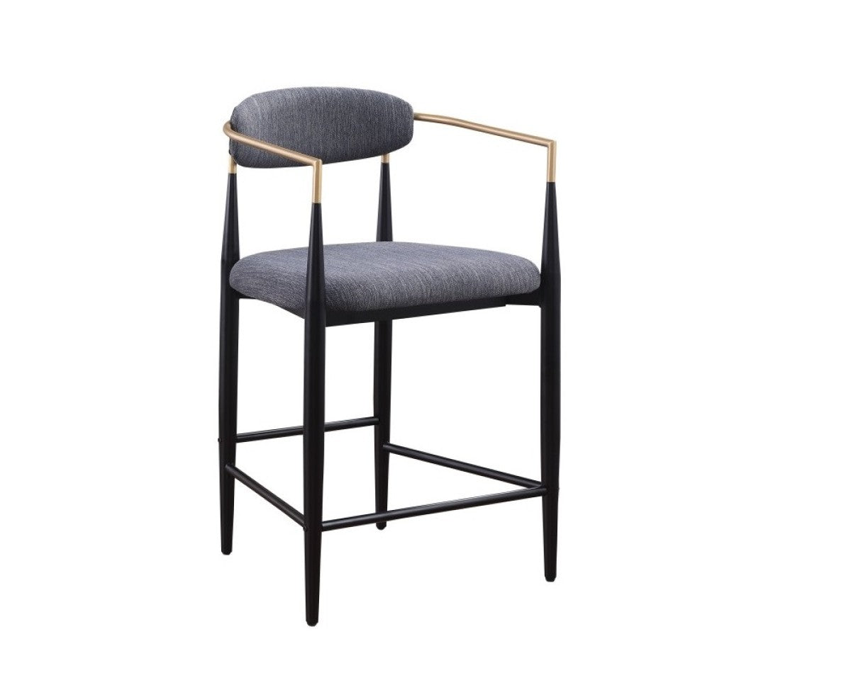 Counter Stool (Grey) (Set of 2) - 61327