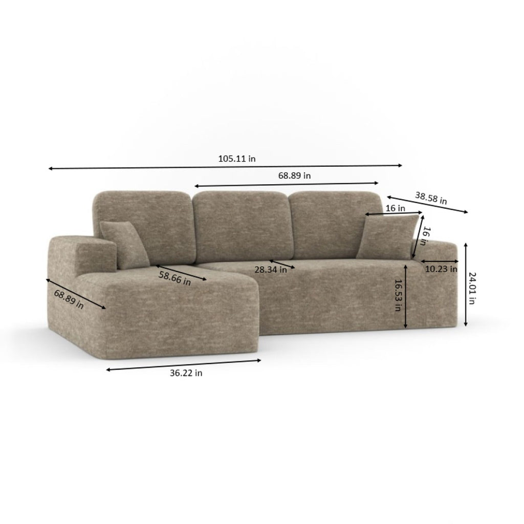 Isabel Sectional (Taupe)
