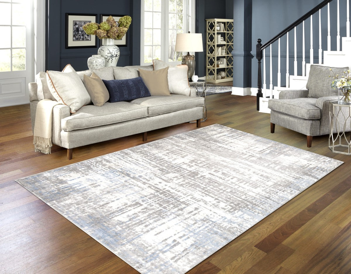 Laurel 5 x 8 Area Rug (Grey)