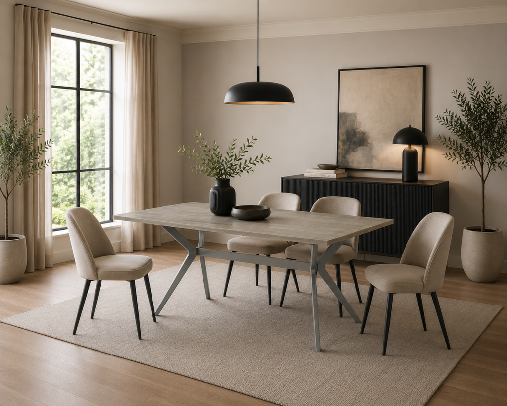 Dining Table (Rustic Oak)