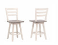 Counter Stool (Grey/White) (Set of 2)