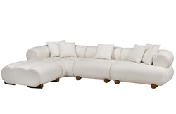 LHF Sectional (Cream)
