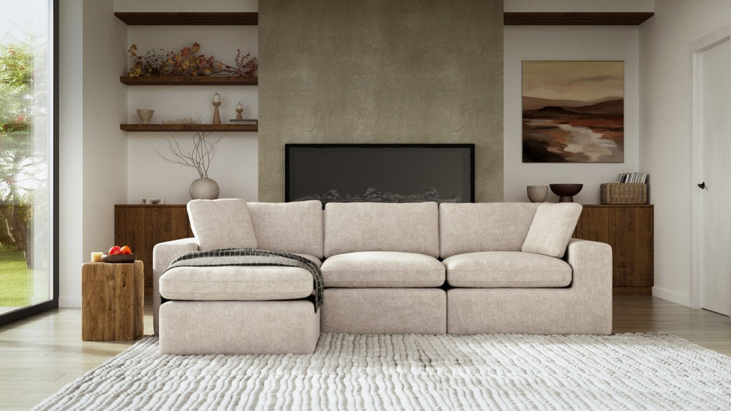 Sectional (Beige)