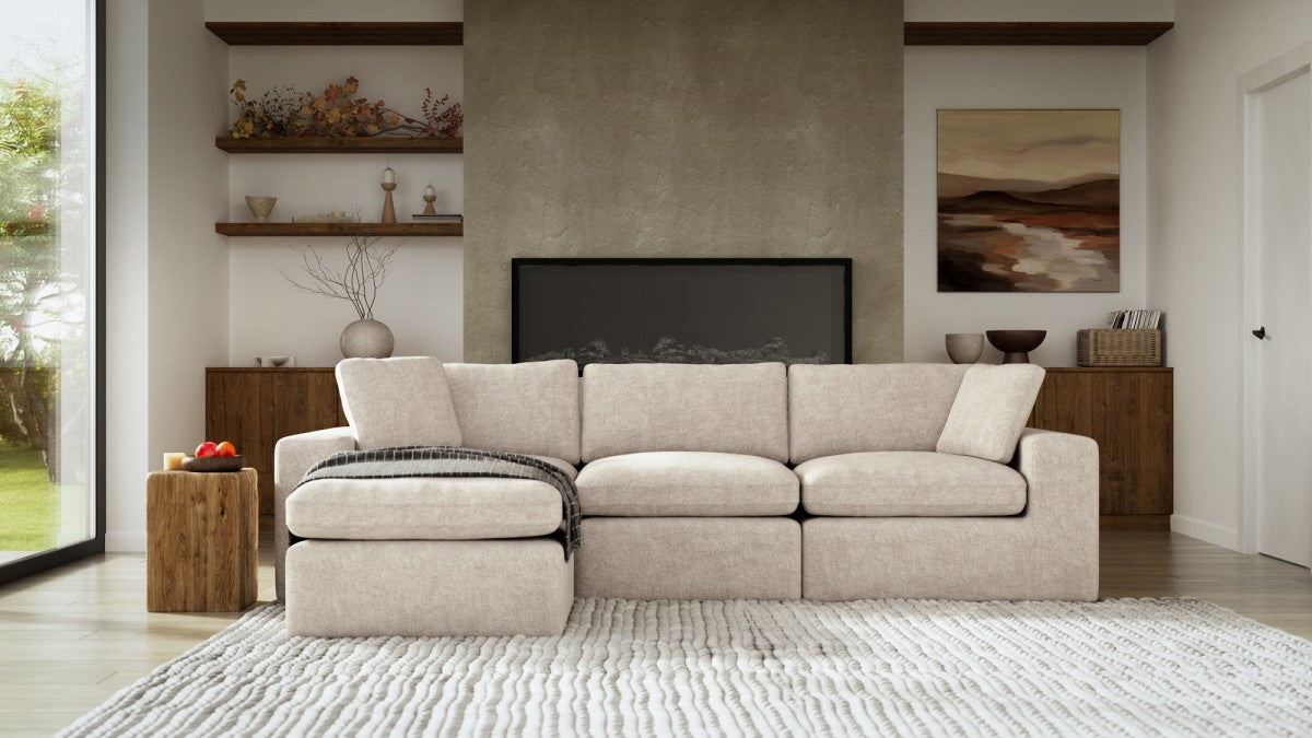 Sectional (Beige)