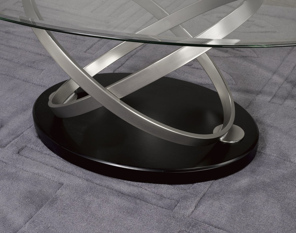 3-Piece Coffee Set (Black/Silver)