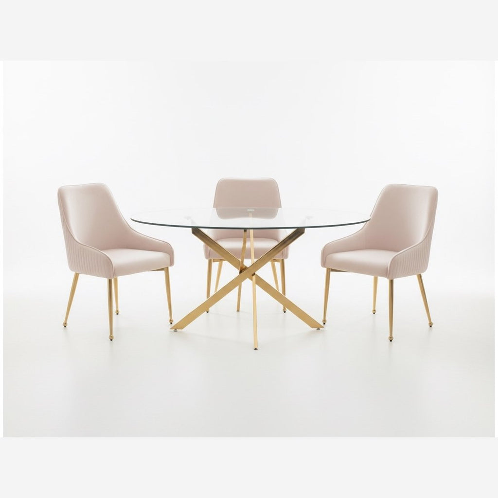 Genesis & Tina Luxe Dining Set