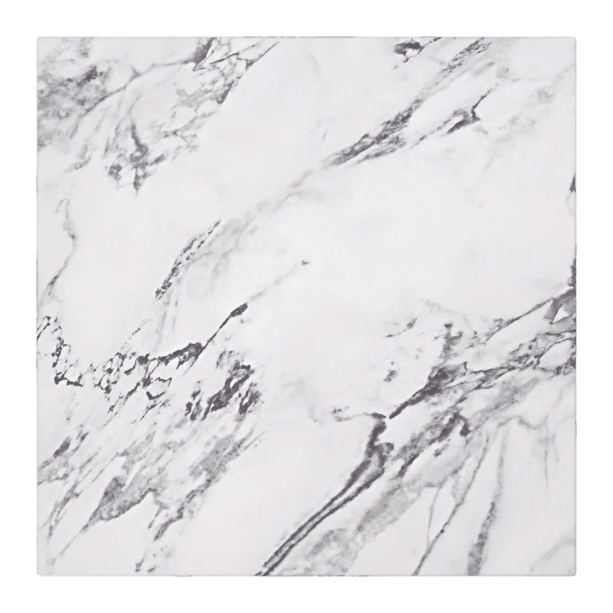 Artemis Square Accent Table (Bulgari White)