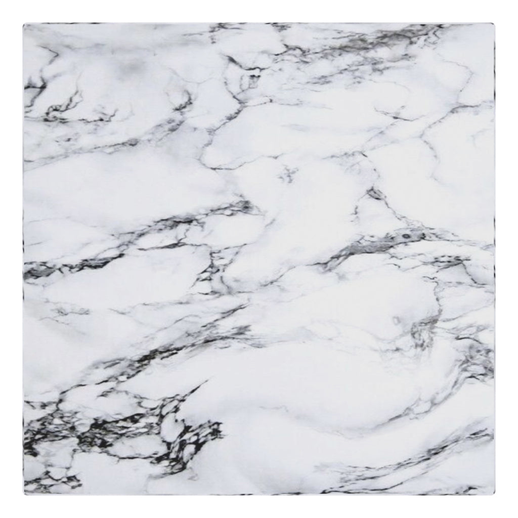 Artemis Tall Accent Table (Bulgari White)