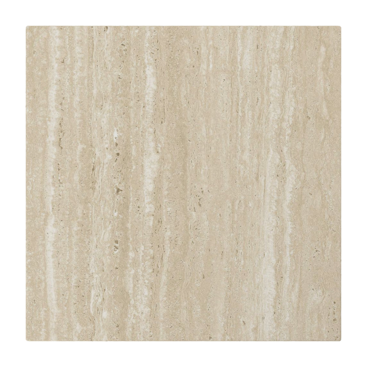 Artemis Square Accent Table (Travertine)