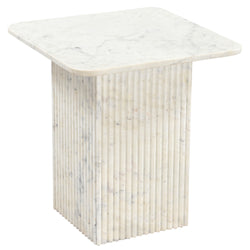 Roland Square Accent Table (White)