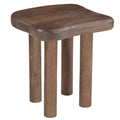 Zaloa Organic Accent Table (Dark Walnut)