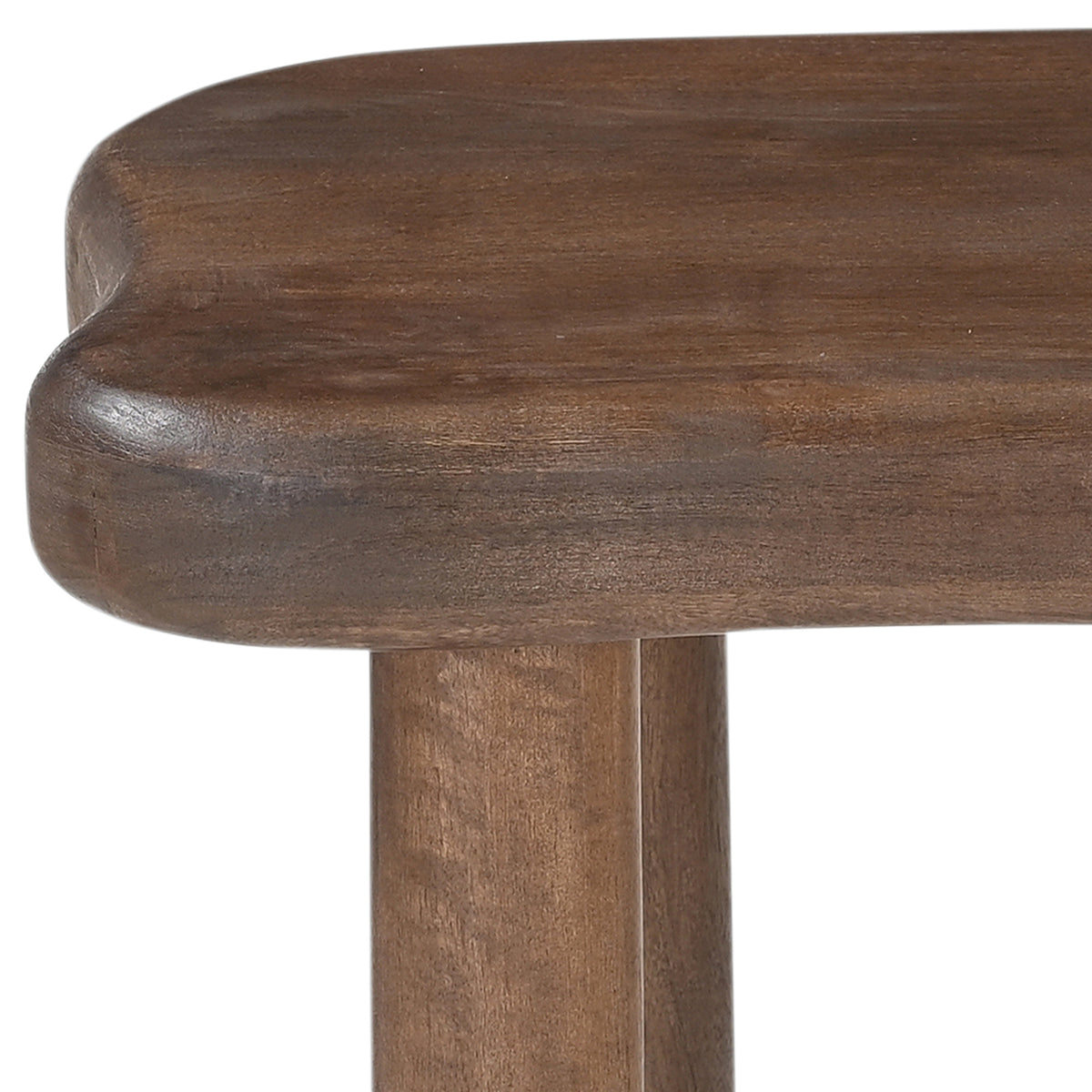 Zaloa Organic Accent Table (Dark Walnut)
