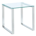 Zevon Accent Table (Silver)